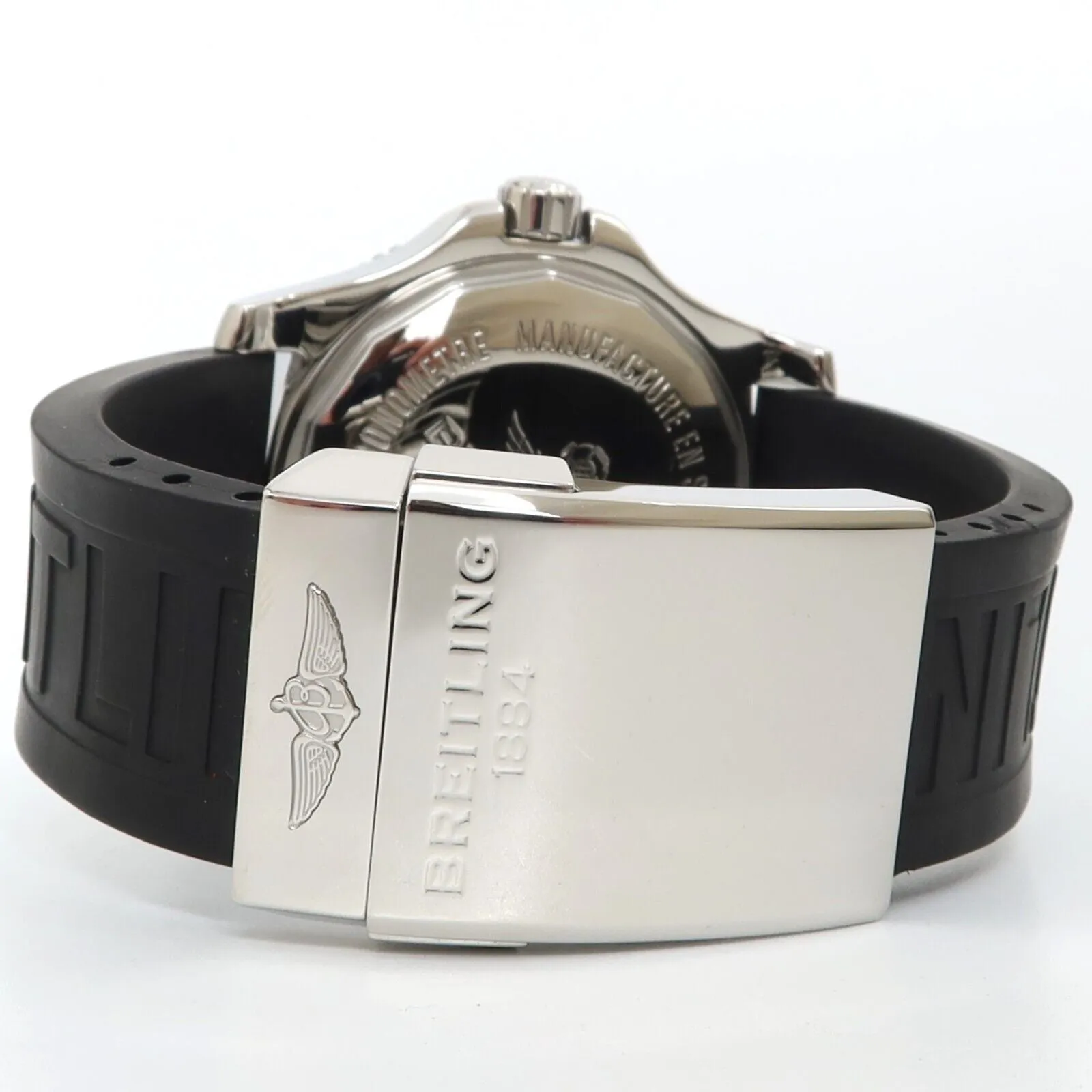 Breitling Superocean 44 Special Black Dial Stainless Steel/Rubber Y17393