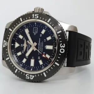 Breitling Superocean 44 Special Black Dial Stainless Steel/Rubber Y17393