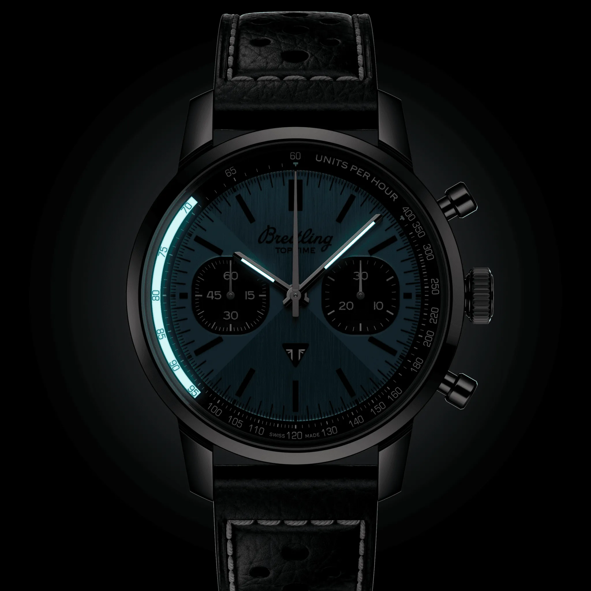 Breitling Top Time B01 Triumph Watch with Ice Blue Dial