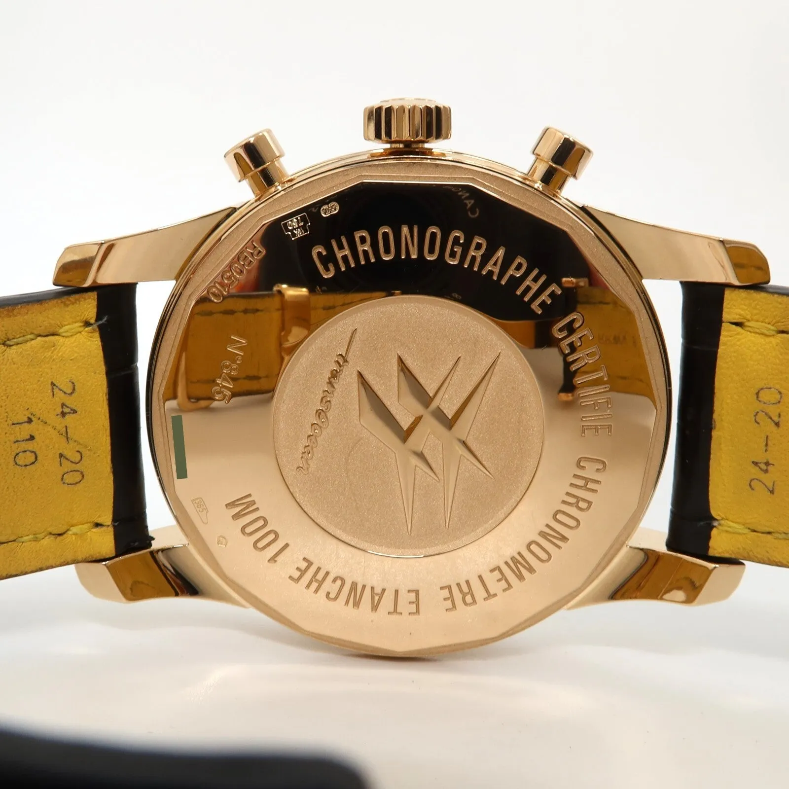 Breitling Transocean Unitime Chronograph Solid 18kt Rose Gold 46MM RB0510