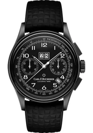 Carl F. Bucherer HERITAGE BICOMPAX ANNUAL BLACK 41MM - 00.10803.12.32.01