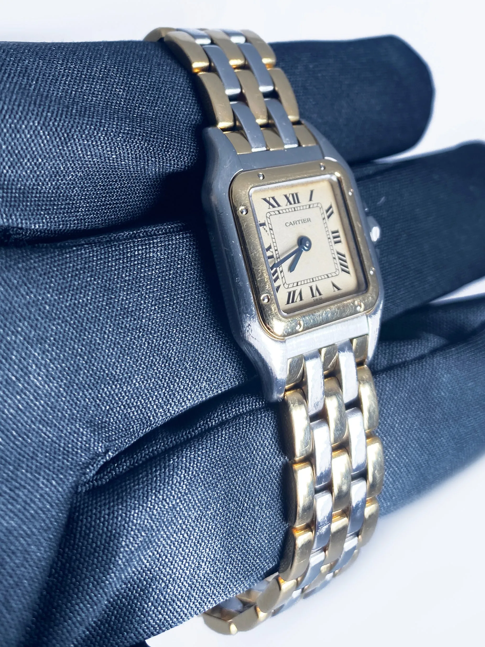 Cartier Panthere 1057917 Three Rows Ladies Watch