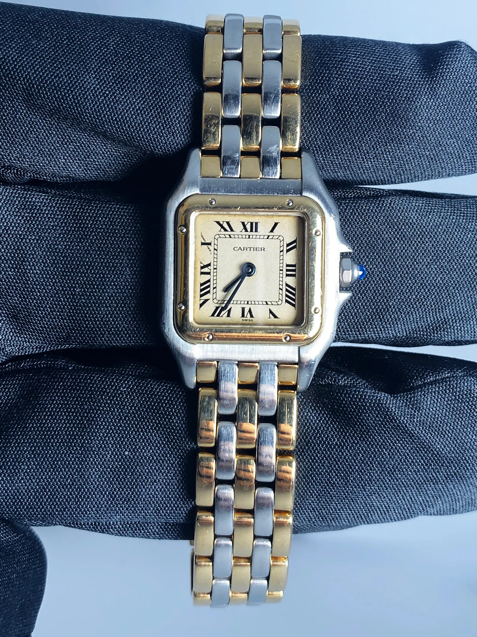 Cartier Panthere 1057917 Three Rows Ladies Watch