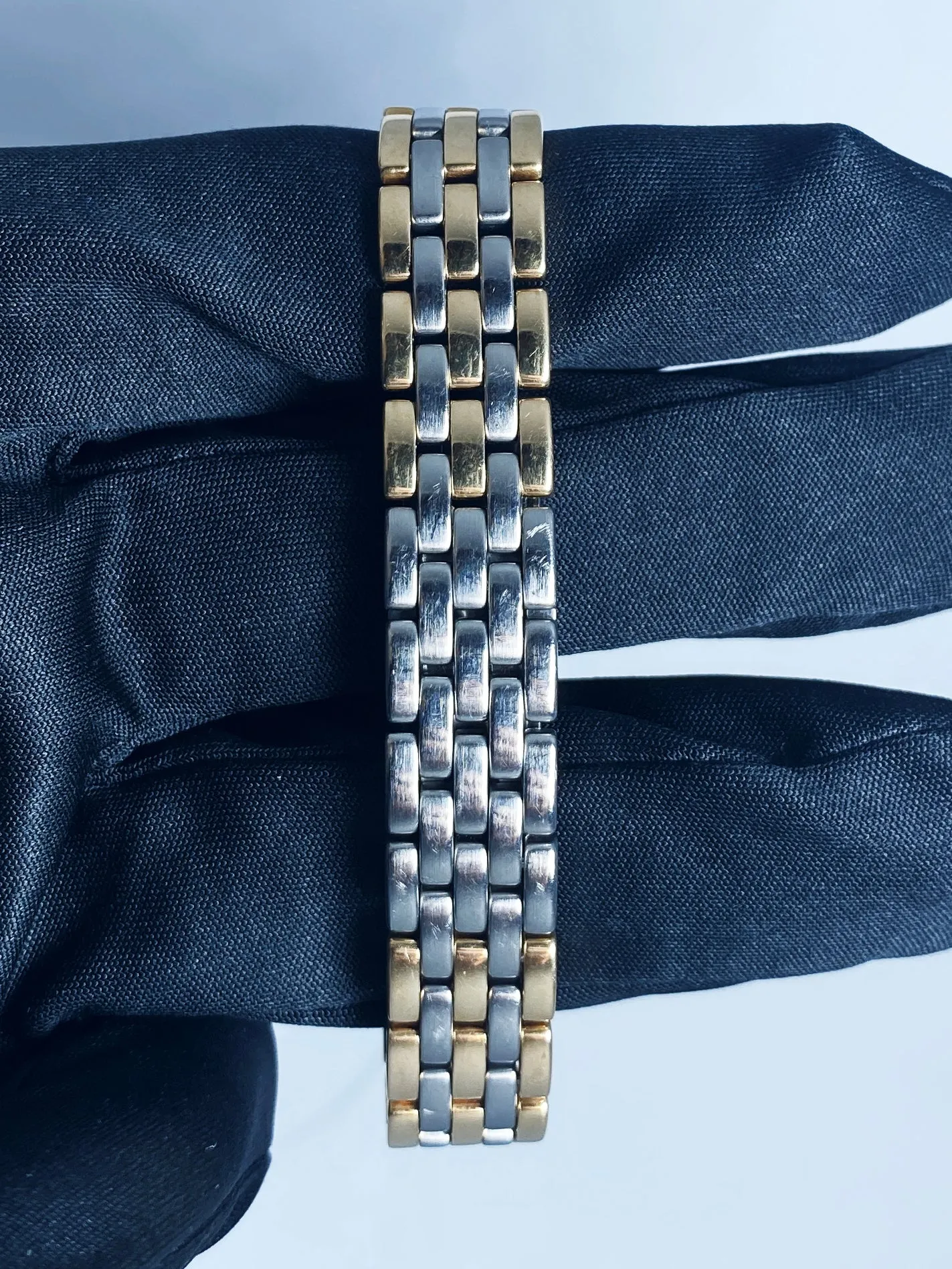 Cartier Panthere 1057917 Three Rows Ladies Watch