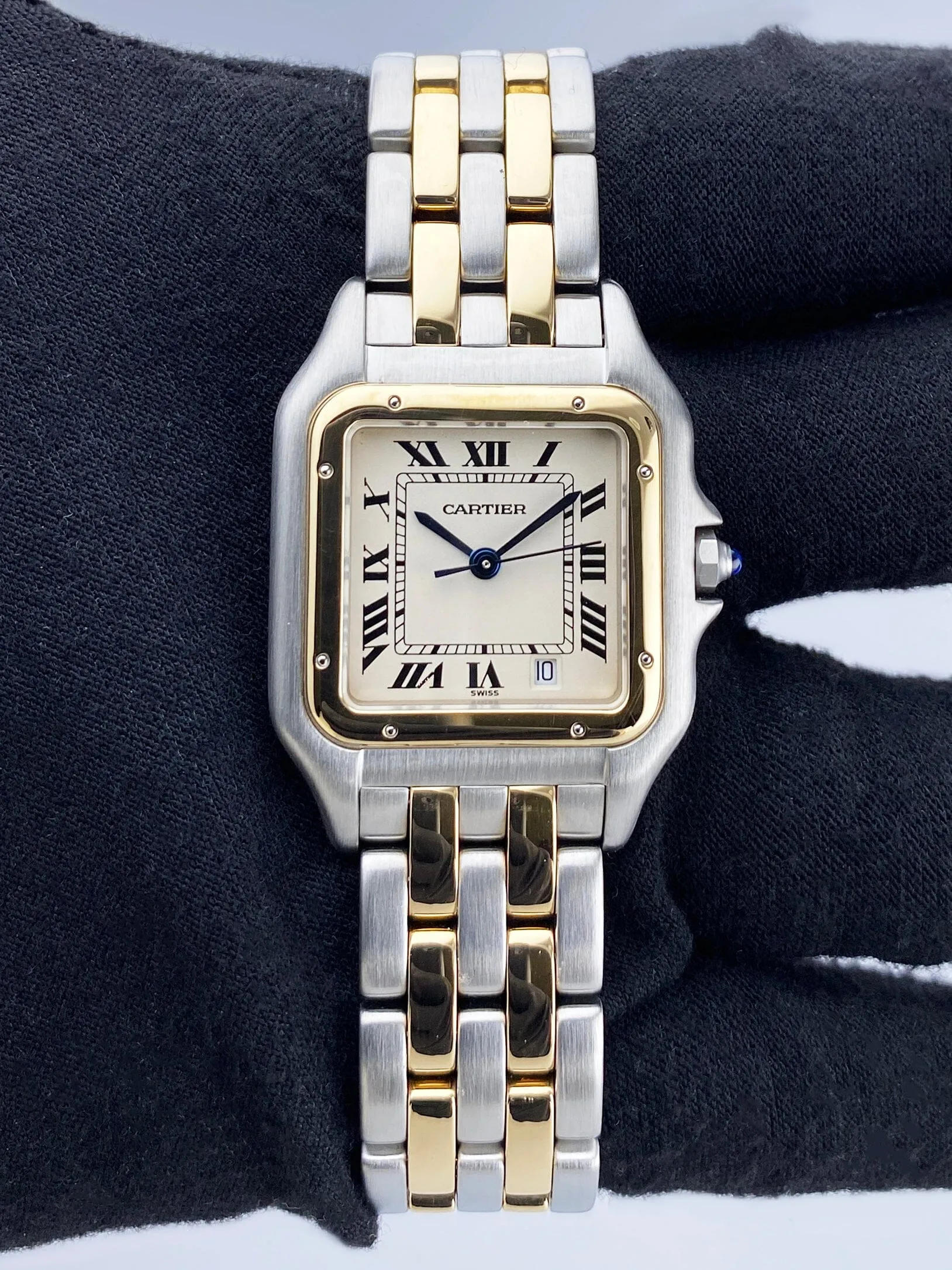 Cartier Panthere 83083242 Two Rows Midsize Ladies Watch