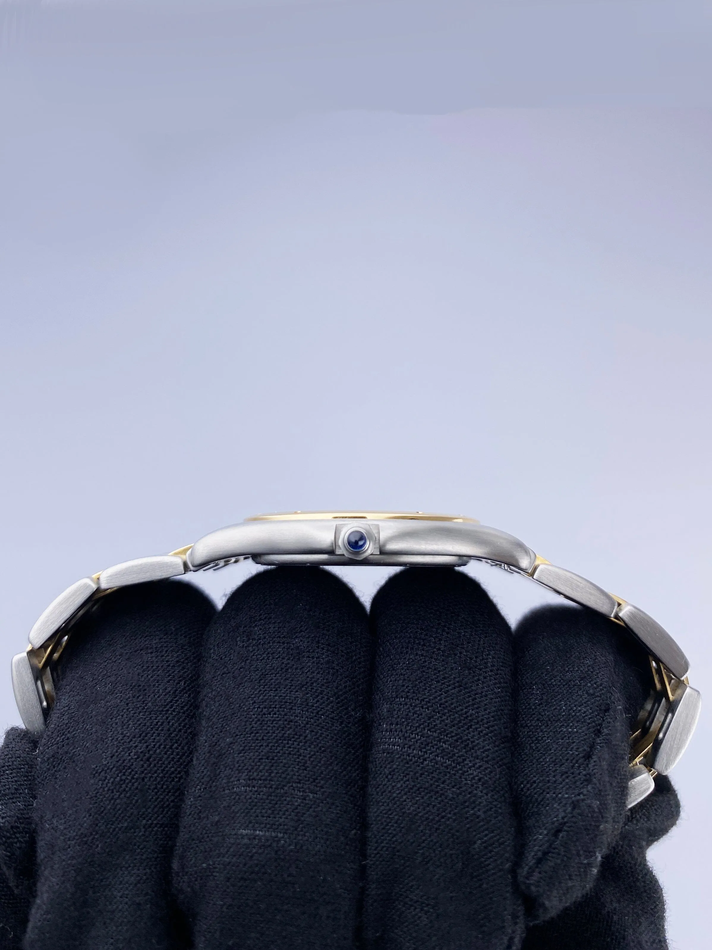 Cartier Panthere Cougar 187904 Two Tone Mens Watch Box Papers