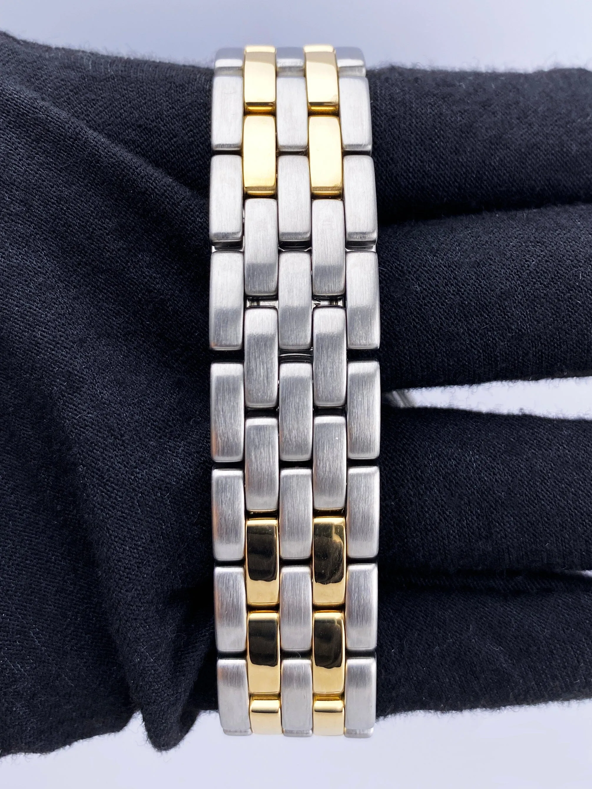 Cartier Panthere Cougar 187904 Two Tone Mens Watch Box Papers