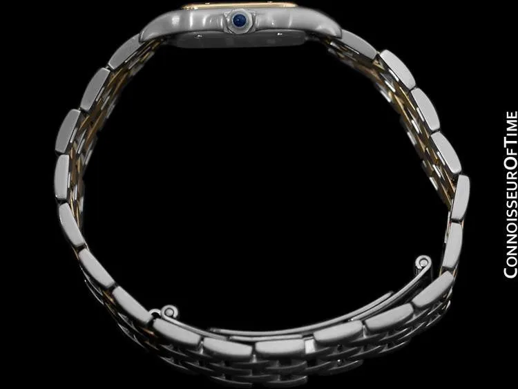 Cartier Panthere Panther Ladies Watch, Ref. 1120 - Stainless Steel & 18K Gold - W25029B6