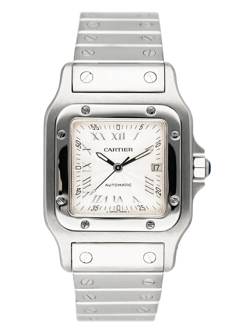 Cartier Santos Galbee W20040D6 Stainless Steel Ladies Watch