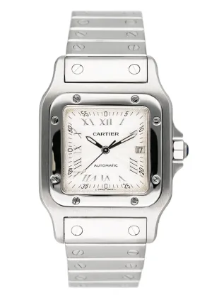Cartier Santos Galbee W20040D6 Stainless Steel Ladies Watch