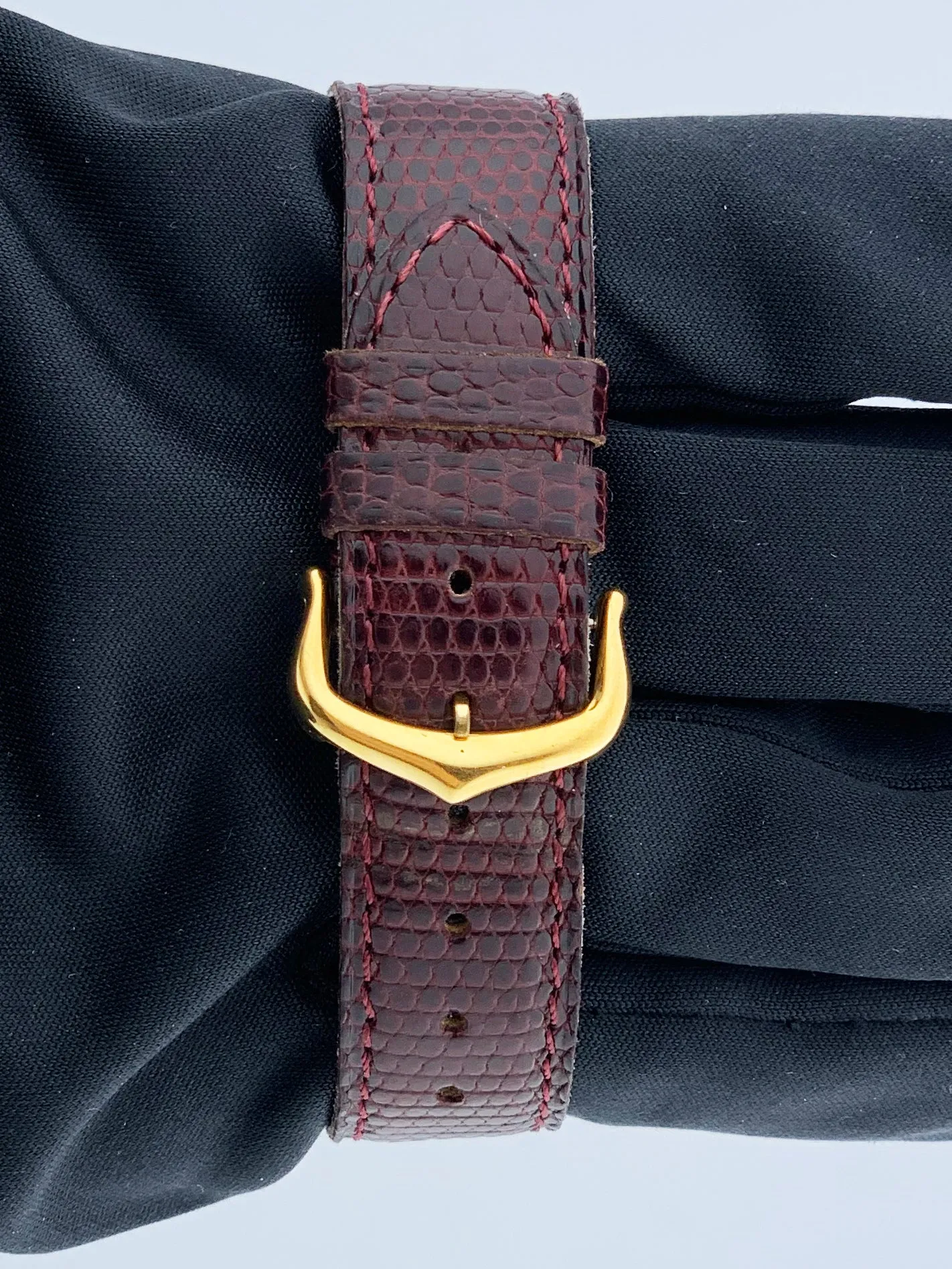 Cartier Tank 78086 Paris 18K Yellow Gold Ladies Watch