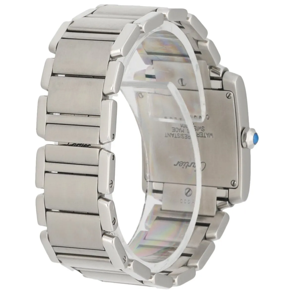 Cartier Tank Francaise 2301 Stainless Steel Midsize Ladies Watch