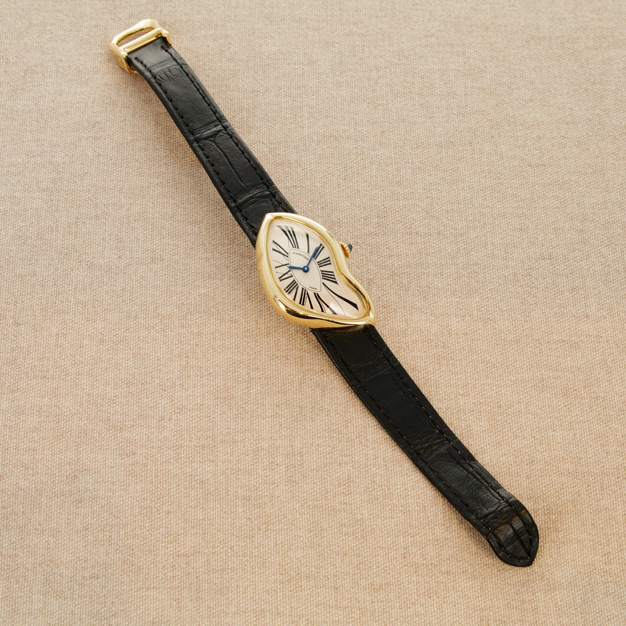 Cartier Yellow Gold Paris Crash 1991