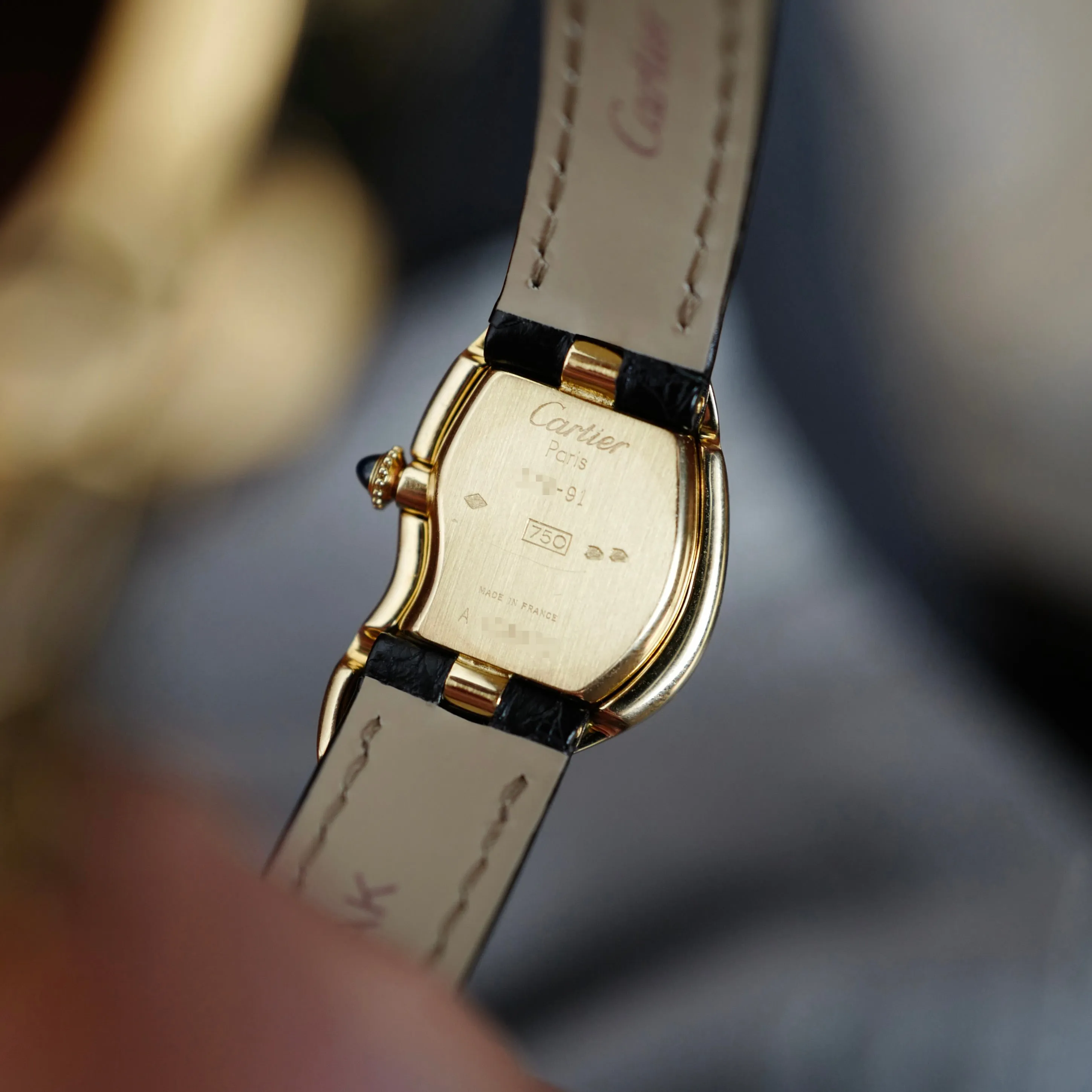 Cartier Yellow Gold Paris Crash 1991