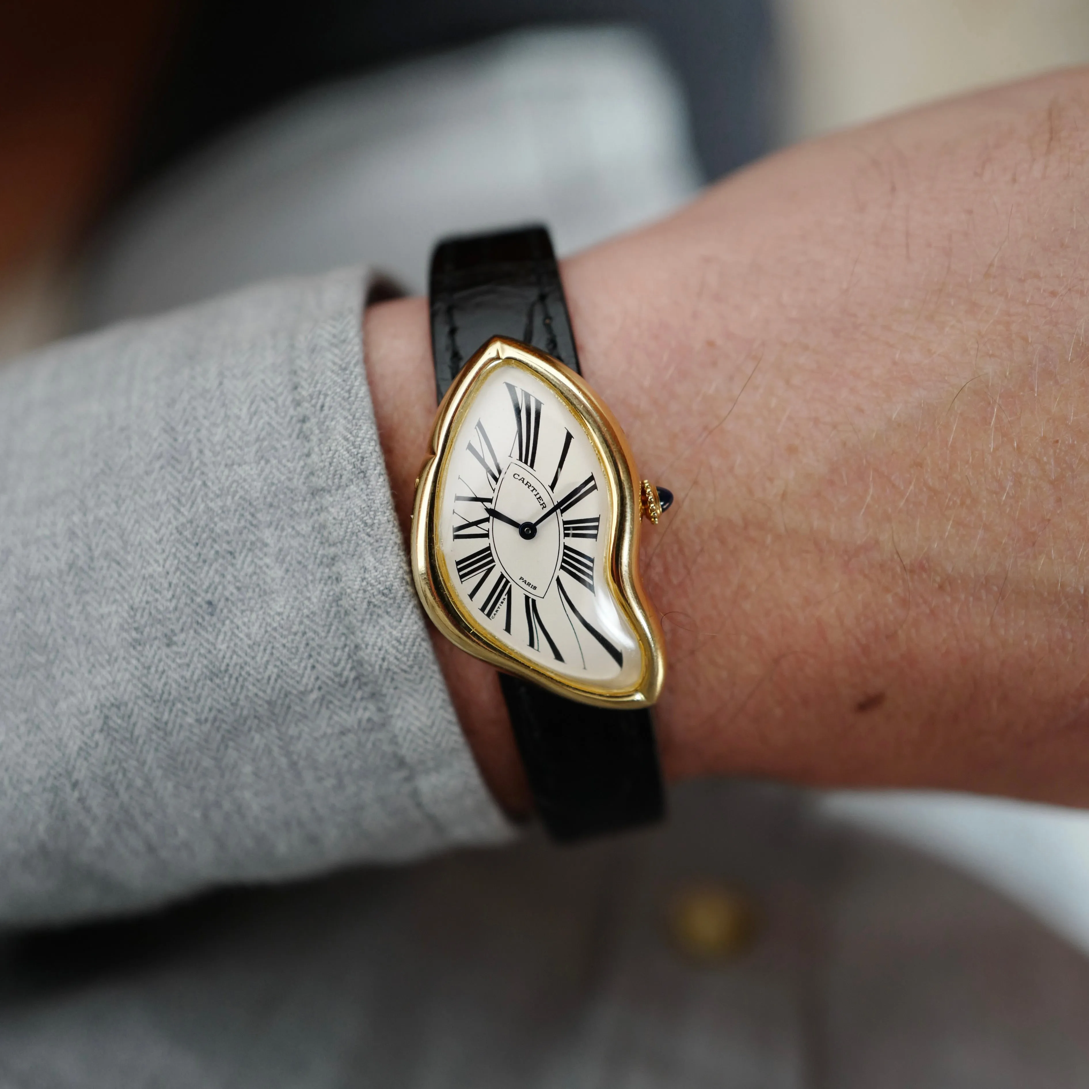 Cartier Yellow Gold Paris Crash 1991