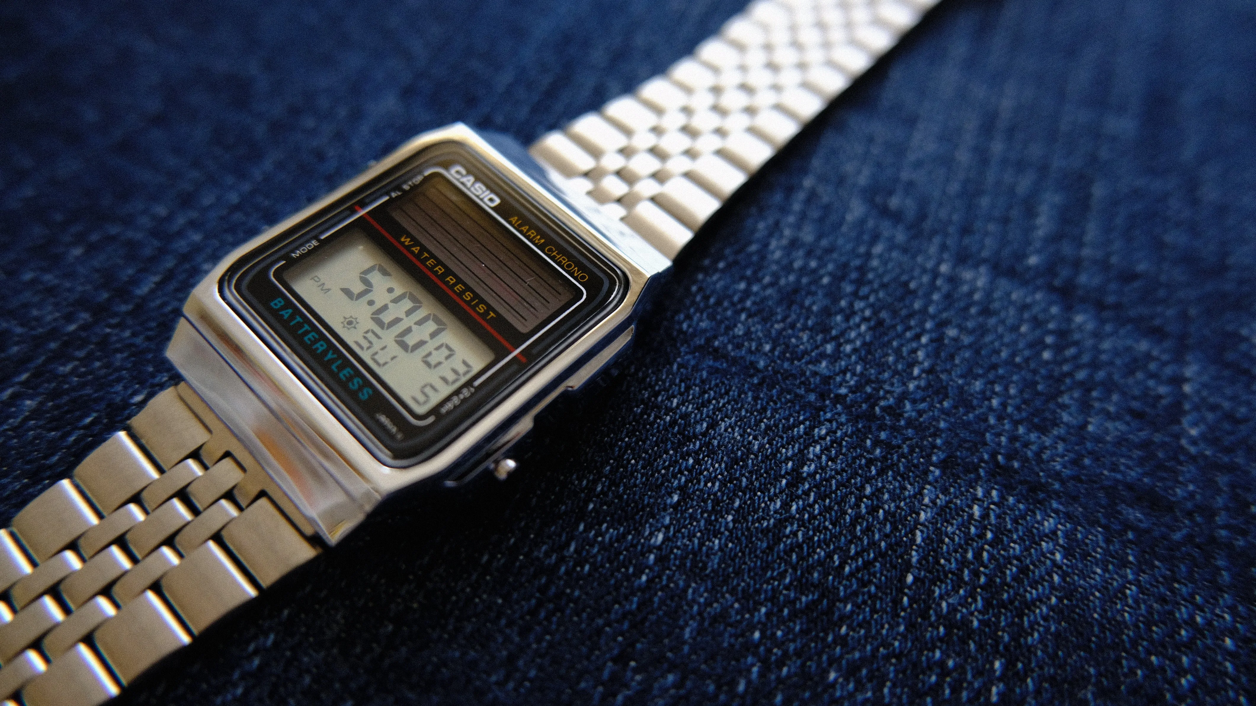 CASIO AL-180 Batteryless LCD Solar Watch 2505 Module
