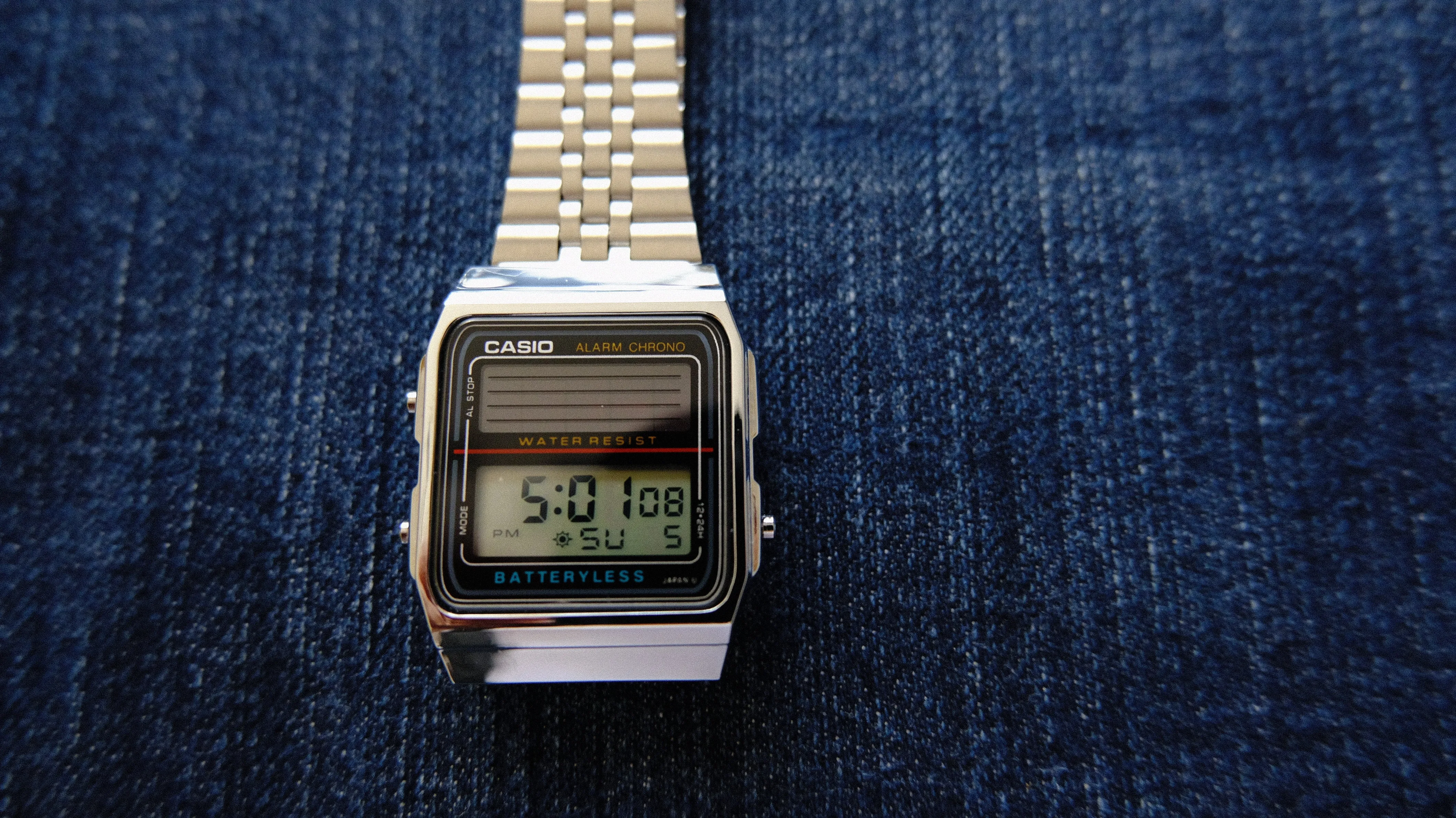 CASIO AL-180 Batteryless LCD Solar Watch 2505 Module