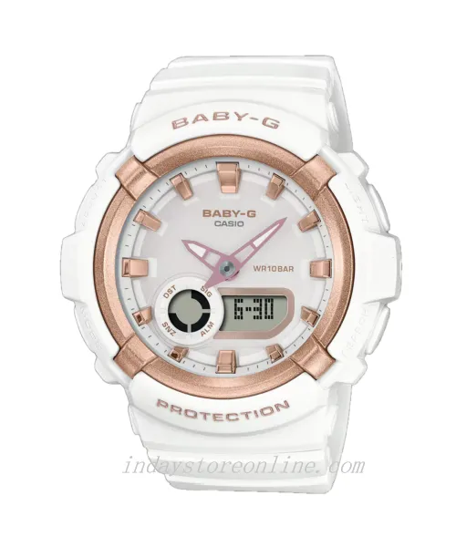 Casio Baby-G Women's Watch BGA-280BA-7A Resin Band Mineral Glass Shock Resistant