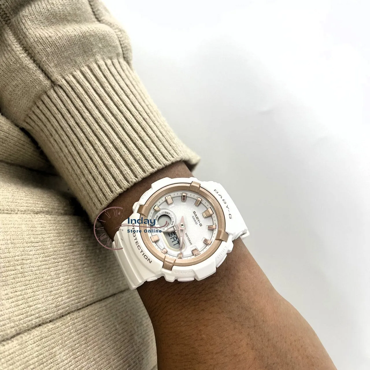 Casio Baby-G Women's Watch BGA-280BA-7A Resin Band Mineral Glass Shock Resistant