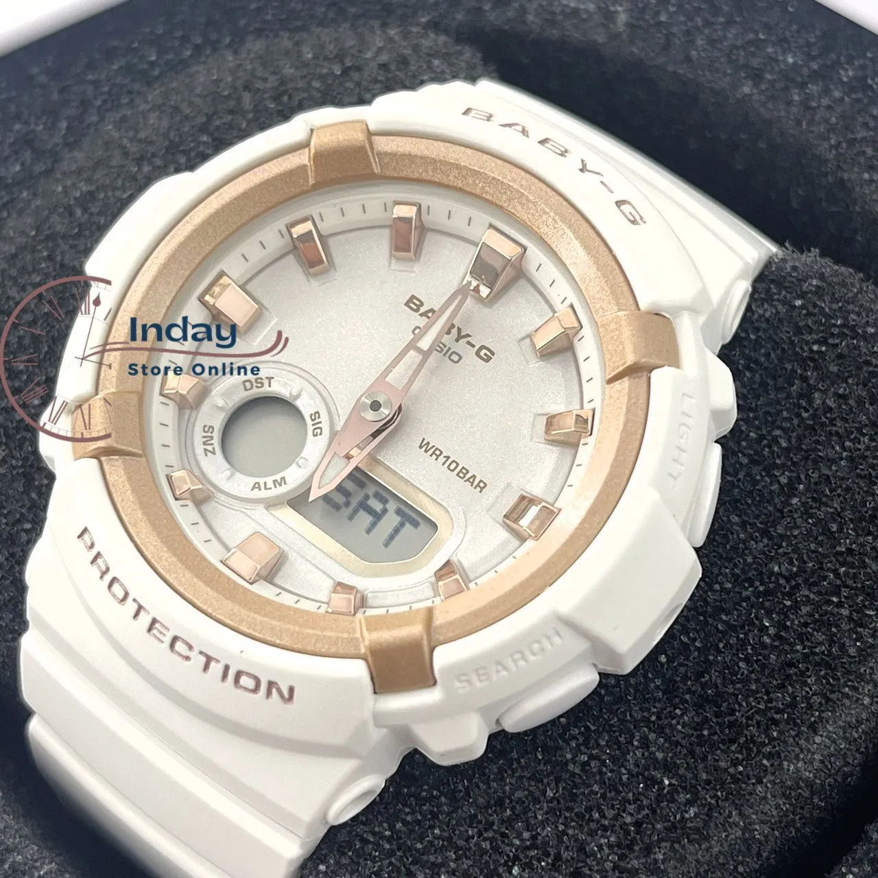 Casio Baby-G Women's Watch BGA-280BA-7A Resin Band Mineral Glass Shock Resistant