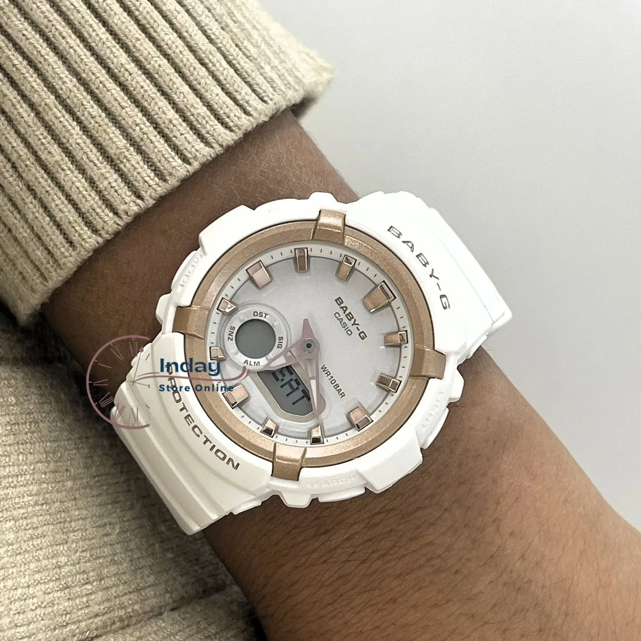 Casio Baby-G Women's Watch BGA-280BA-7A Resin Band Mineral Glass Shock Resistant