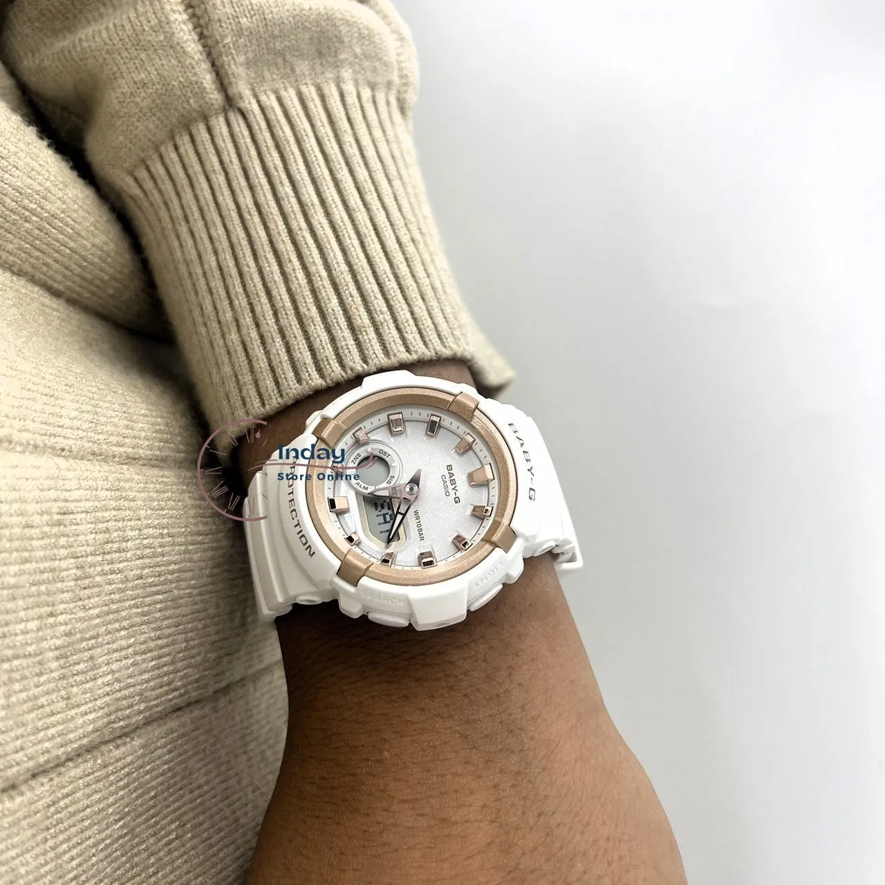 Casio Baby-G Women's Watch BGA-280BA-7A Resin Band Mineral Glass Shock Resistant