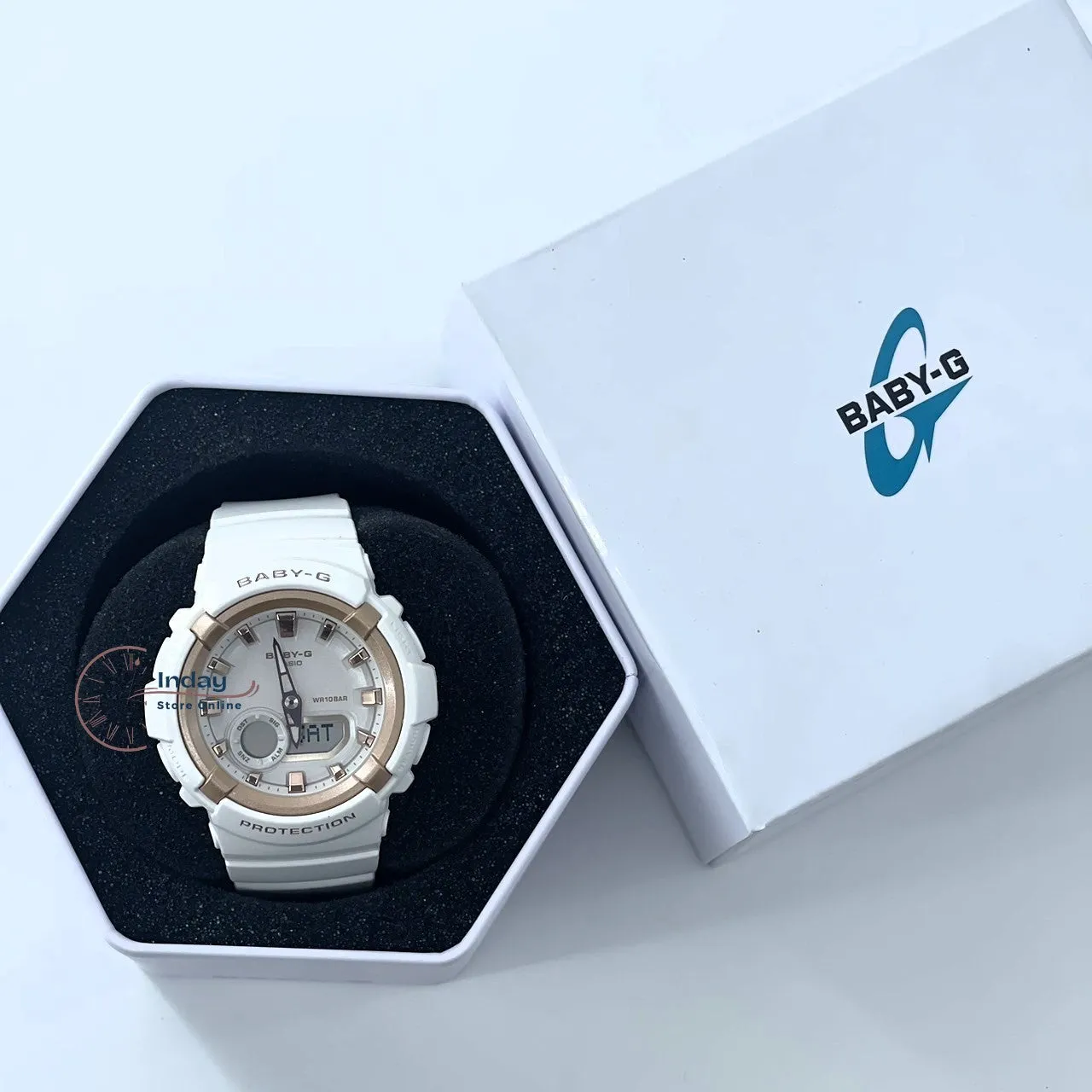 Casio Baby-G Women's Watch BGA-280BA-7A Resin Band Mineral Glass Shock Resistant