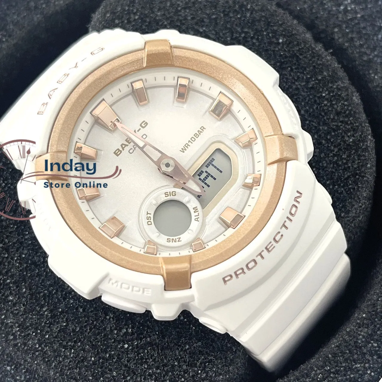 Casio Baby-G Women's Watch BGA-280BA-7A Resin Band Mineral Glass Shock Resistant