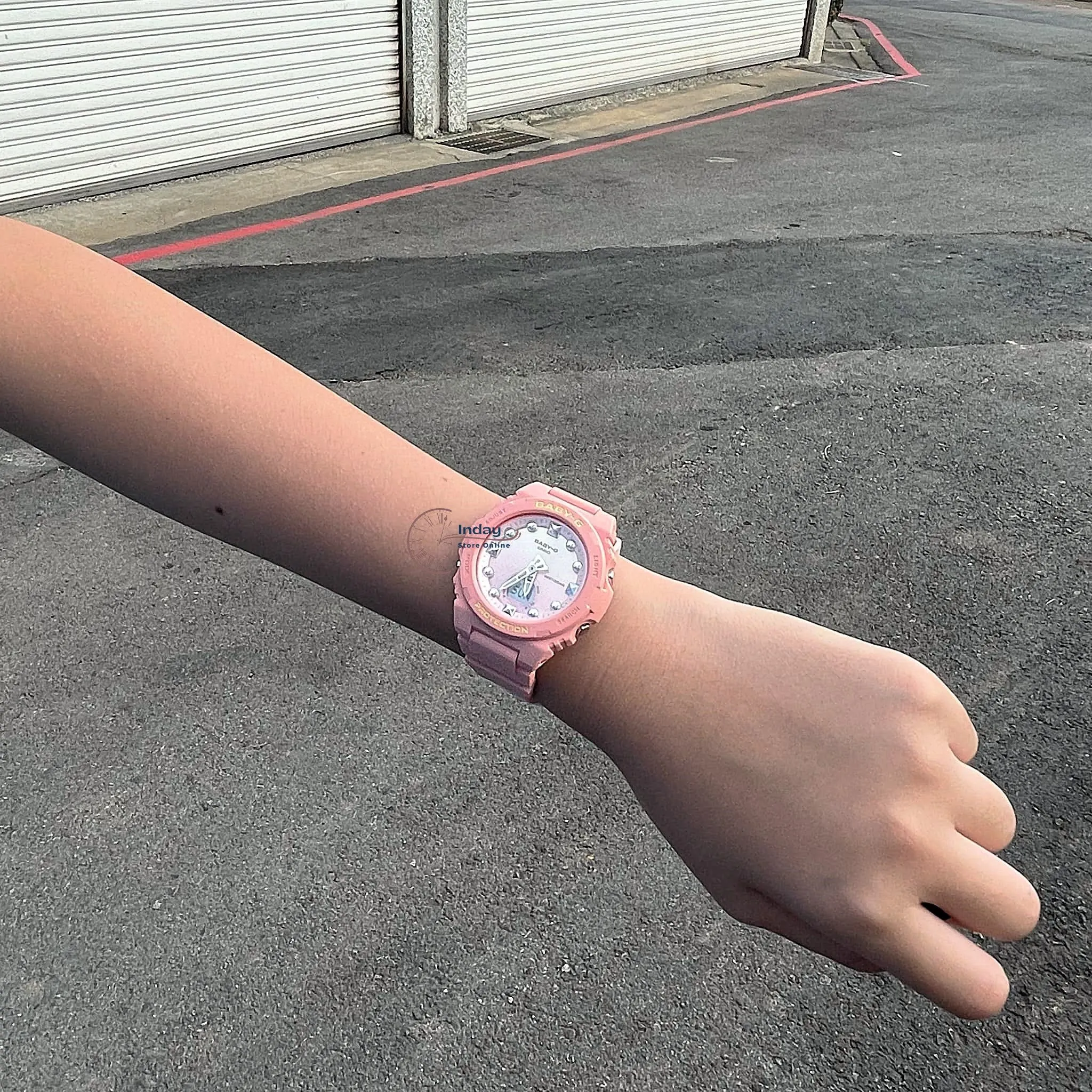 Casio Baby-G Women's Watch BGA-320-4A1 Resin Band Mineral Glass Shock Resistant