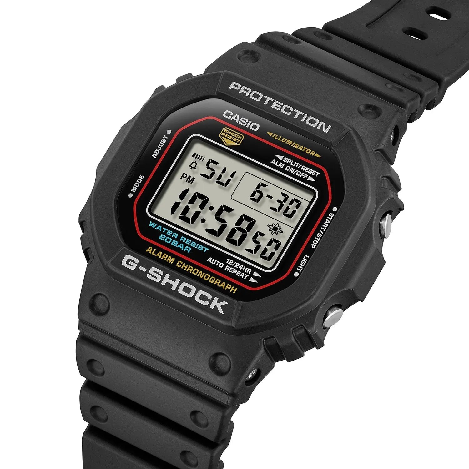 Casio G-Shock Digital 5600 DW5600RL-1