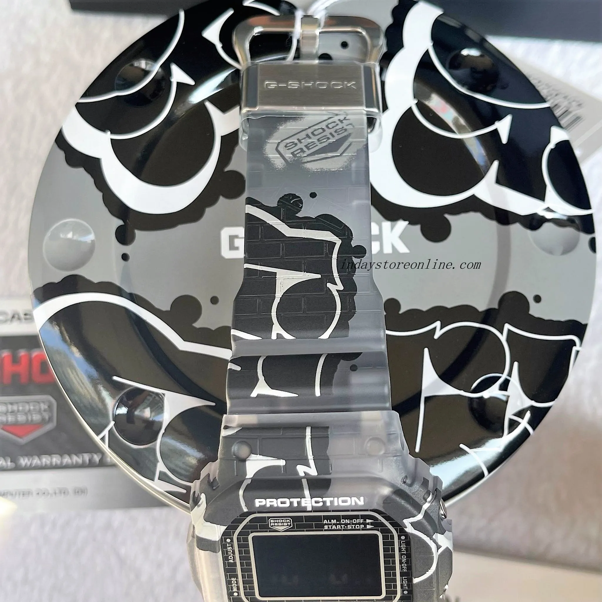 Casio G-Shock Men's Watch DW-5000SS-1 Digital 5600 Series  Street Spirit Watch Line
