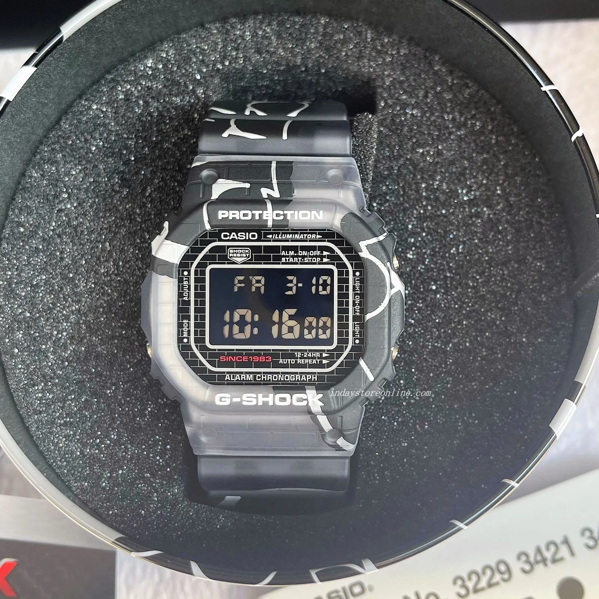 Casio G-Shock Men's Watch DW-5000SS-1 Digital 5600 Series  Street Spirit Watch Line