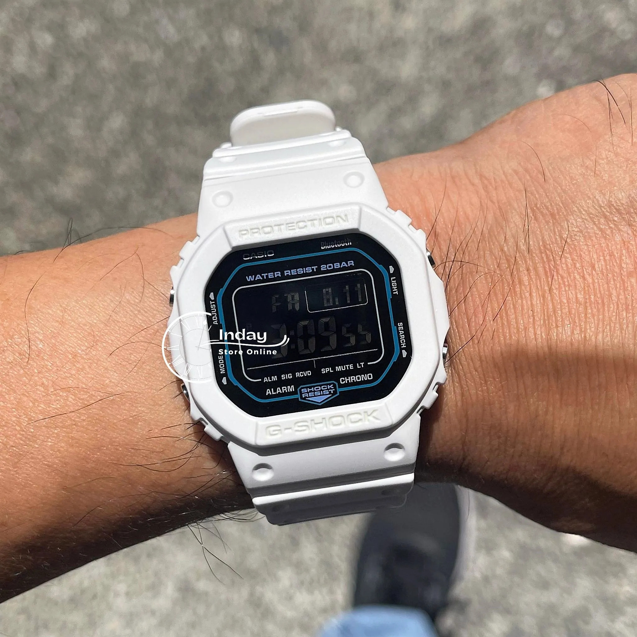 Casio G-Shock Men's Watch DW-B5600SF-7 Digital 5600 Series Sci-Fi Sensations Series