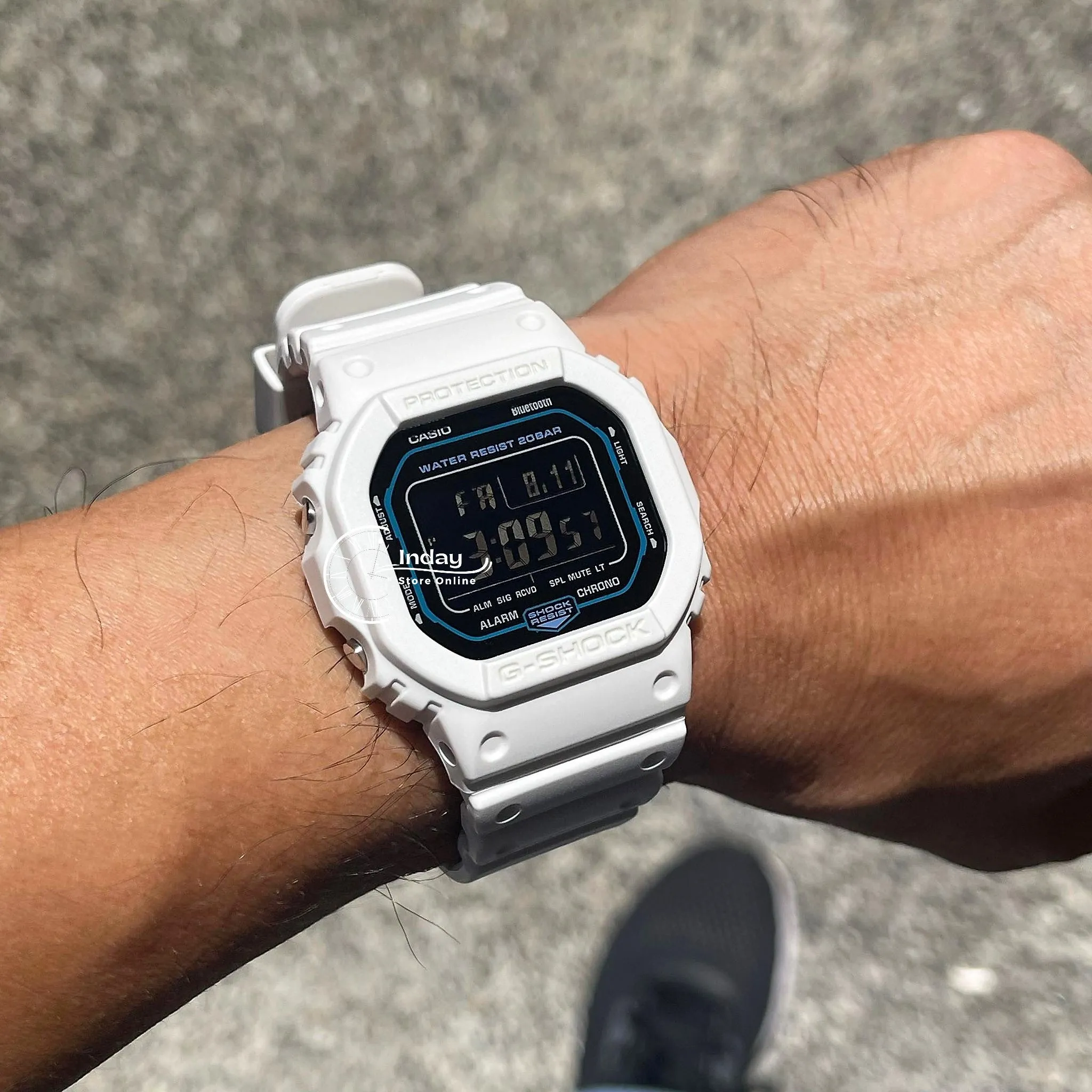 Casio G-Shock Men's Watch DW-B5600SF-7 Digital 5600 Series Sci-Fi Sensations Series