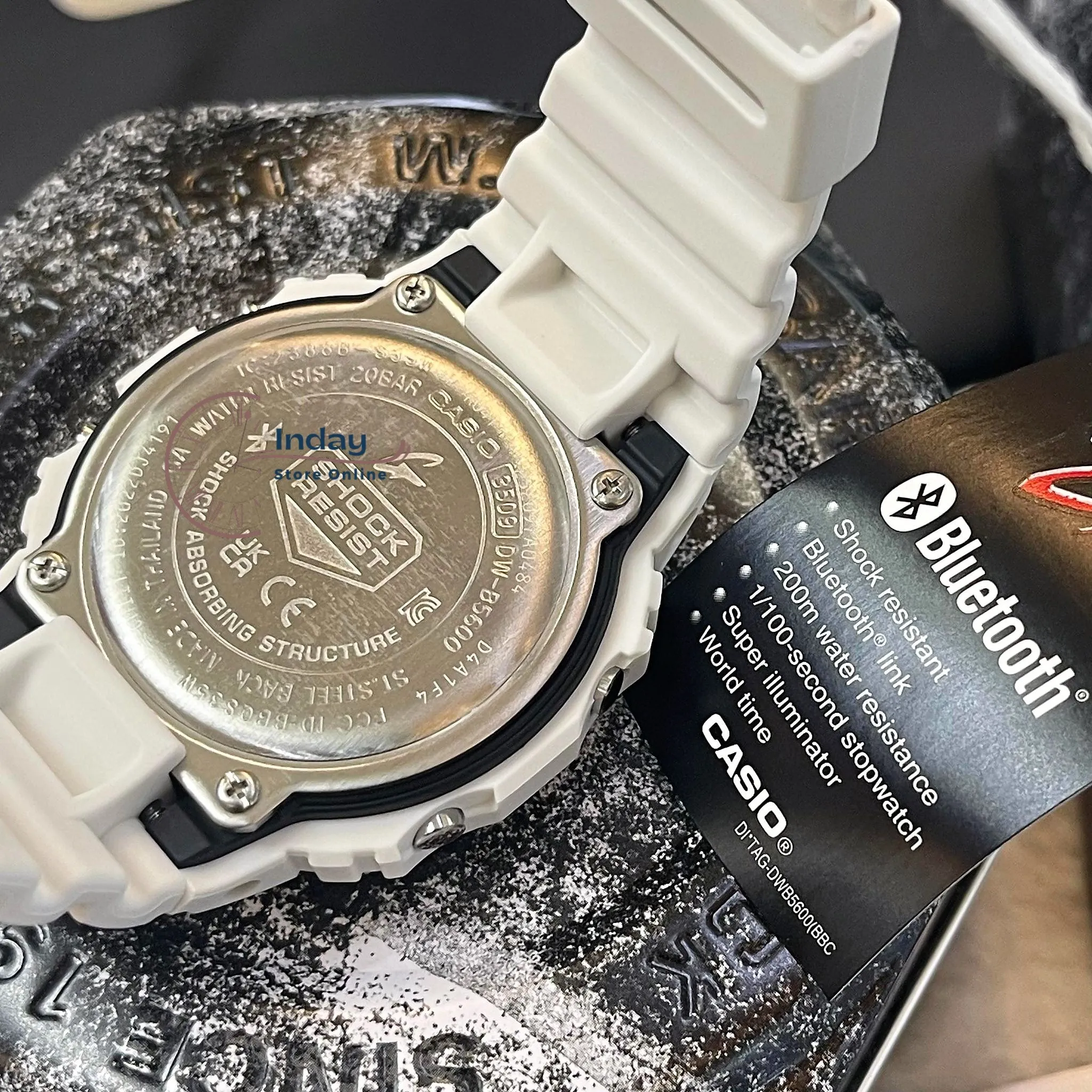 Casio G-Shock Men's Watch DW-B5600SF-7 Digital 5600 Series Sci-Fi Sensations Series