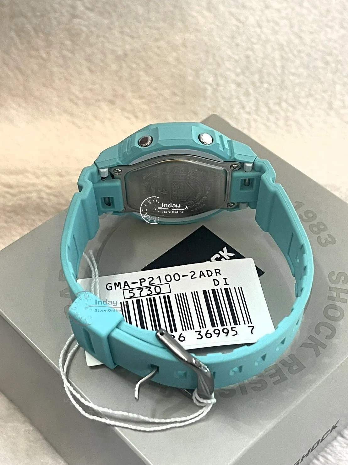 Casio G-Shock Women's Watch GMA-P2100-2A Analog-Digital Bio-Based Resin Band Shock Resistant Mineral Glass
