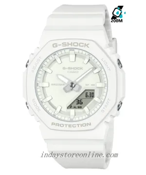 Casio G-Shock Women's Watch GMA-P2100-7A Analog-Digital New Arrival Resin Shock Resistant Mineral Glass