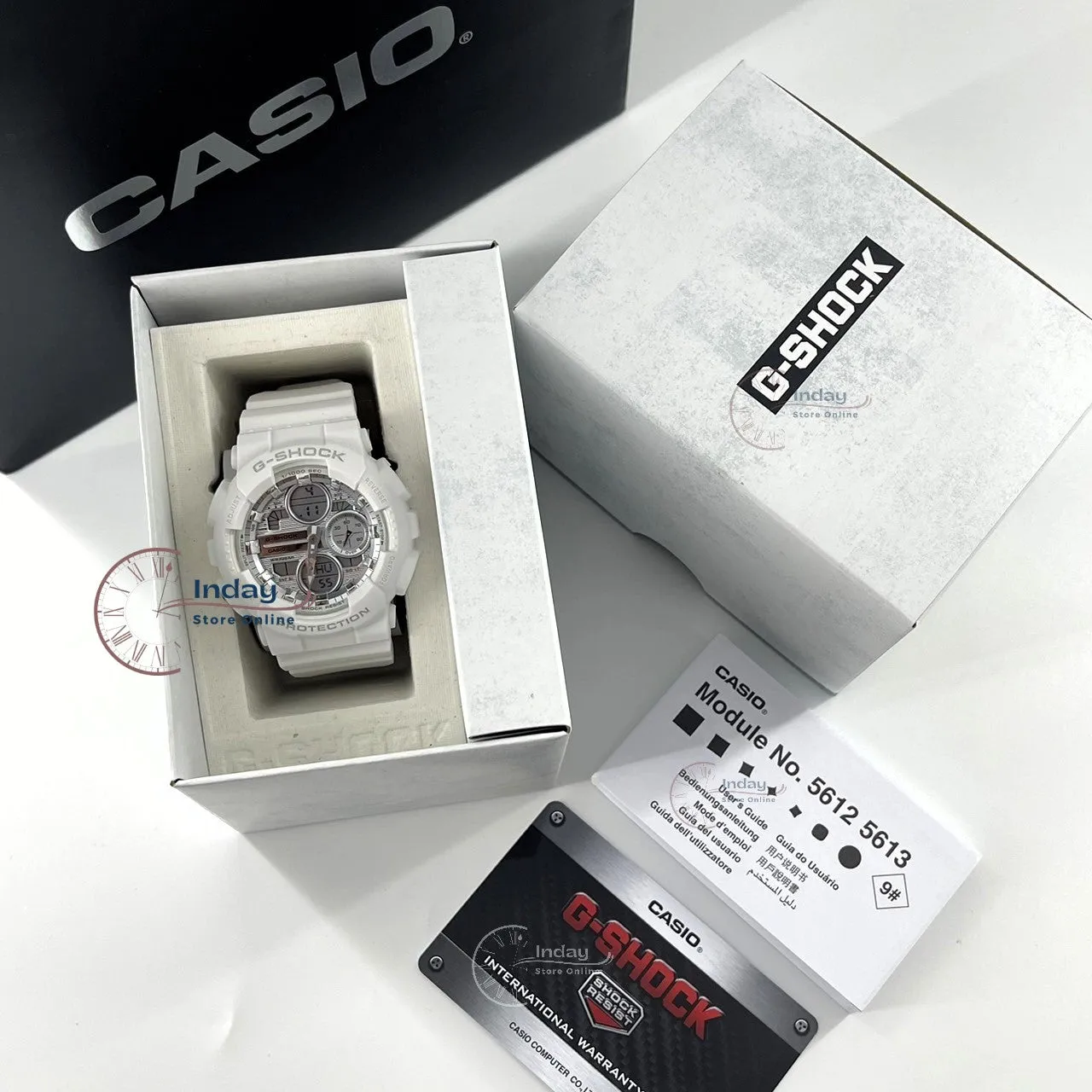 Casio G-Shock Women's Watch GMA-S140VA-7A Shock Resistant Magnetic Resistant Mineral Glass