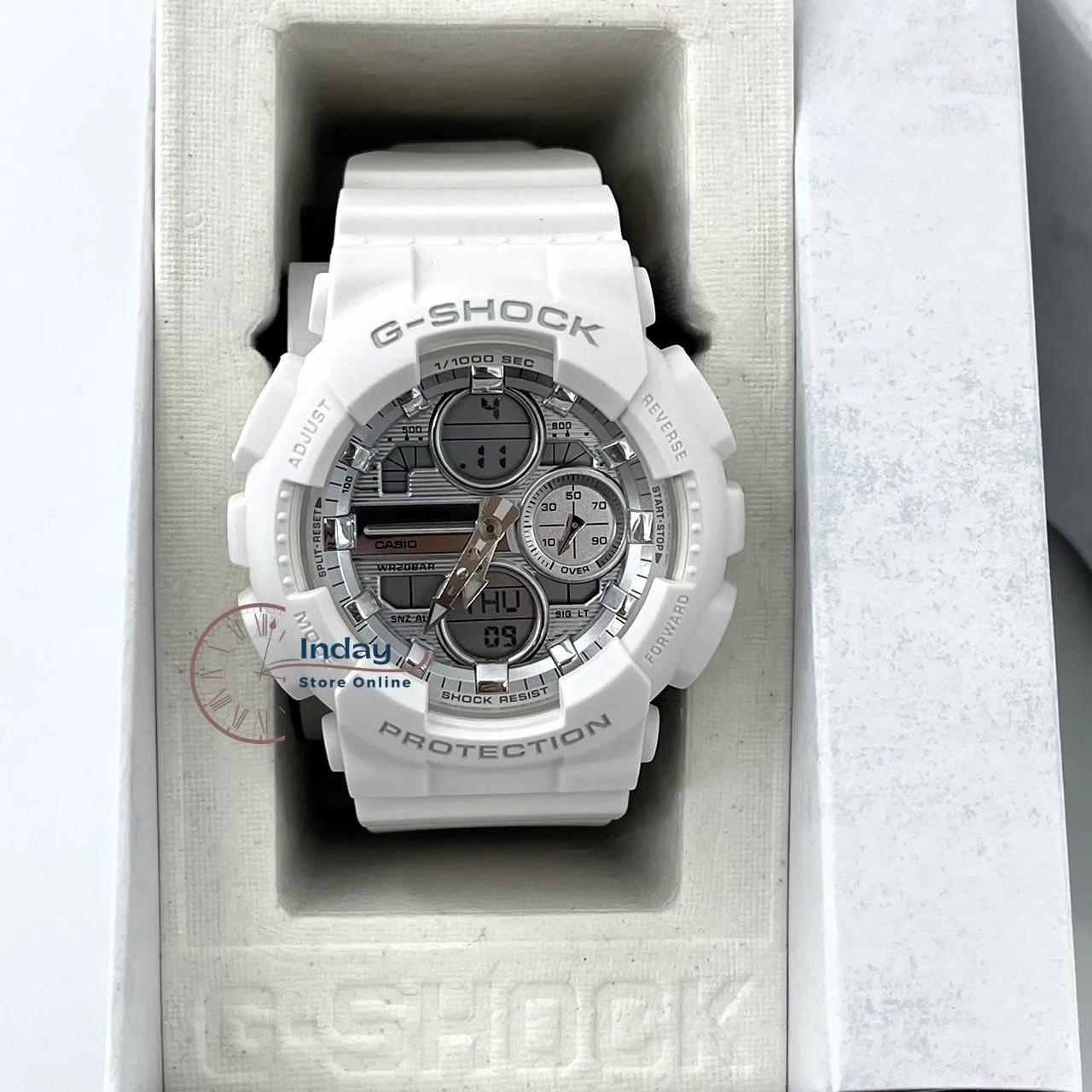 Casio G-Shock Women's Watch GMA-S140VA-7A Shock Resistant Magnetic Resistant Mineral Glass