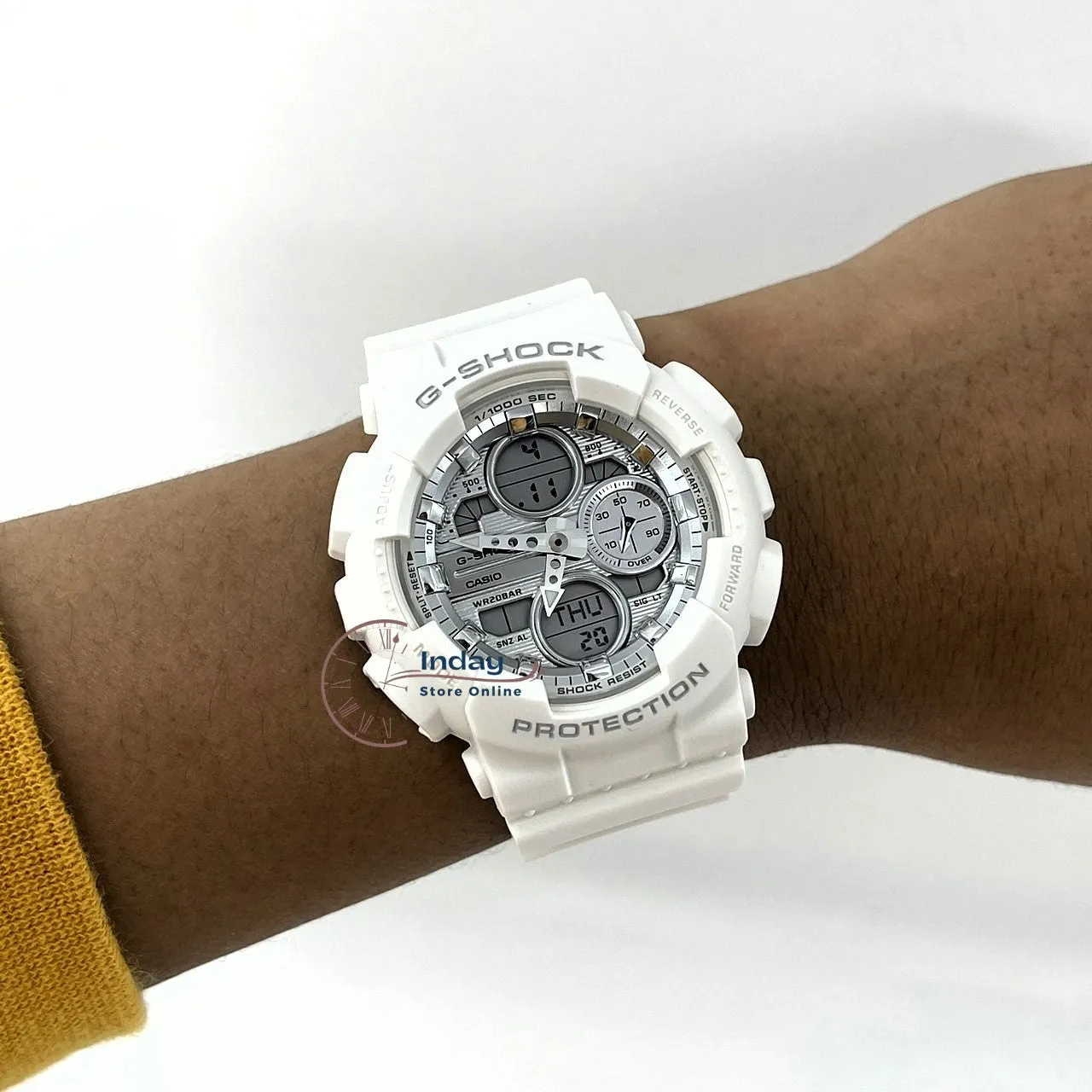 Casio G-Shock Women's Watch GMA-S140VA-7A Shock Resistant Magnetic Resistant Mineral Glass