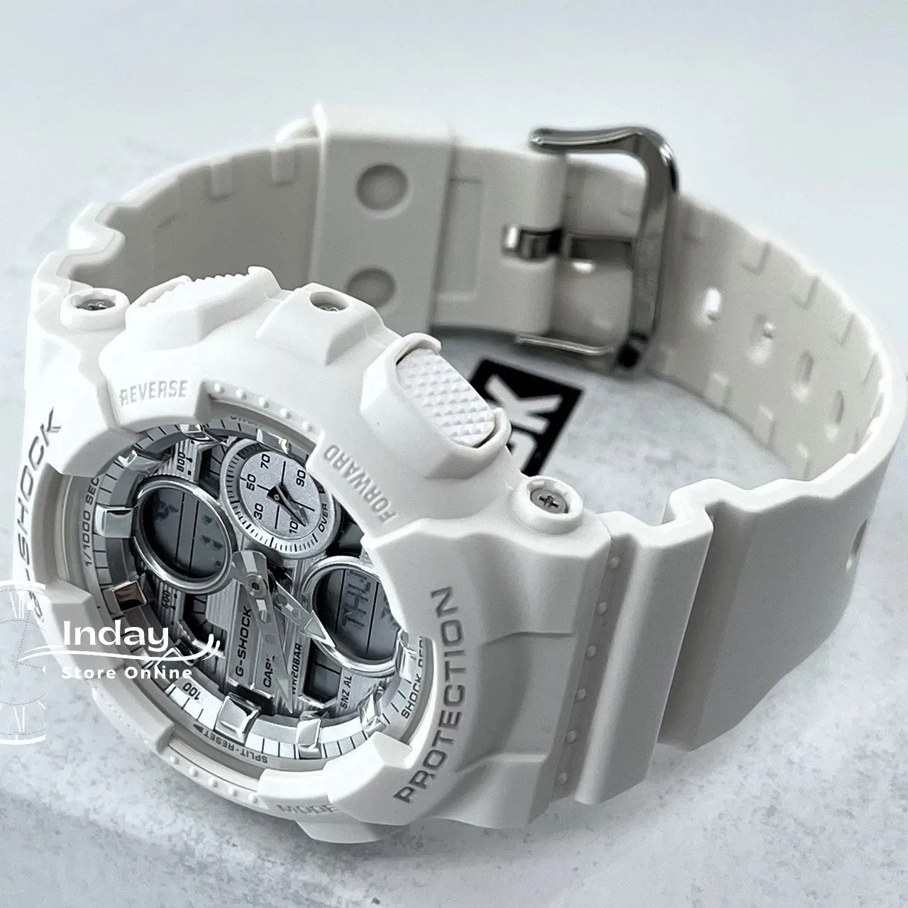 Casio G-Shock Women's Watch GMA-S140VA-7A Shock Resistant Magnetic Resistant Mineral Glass