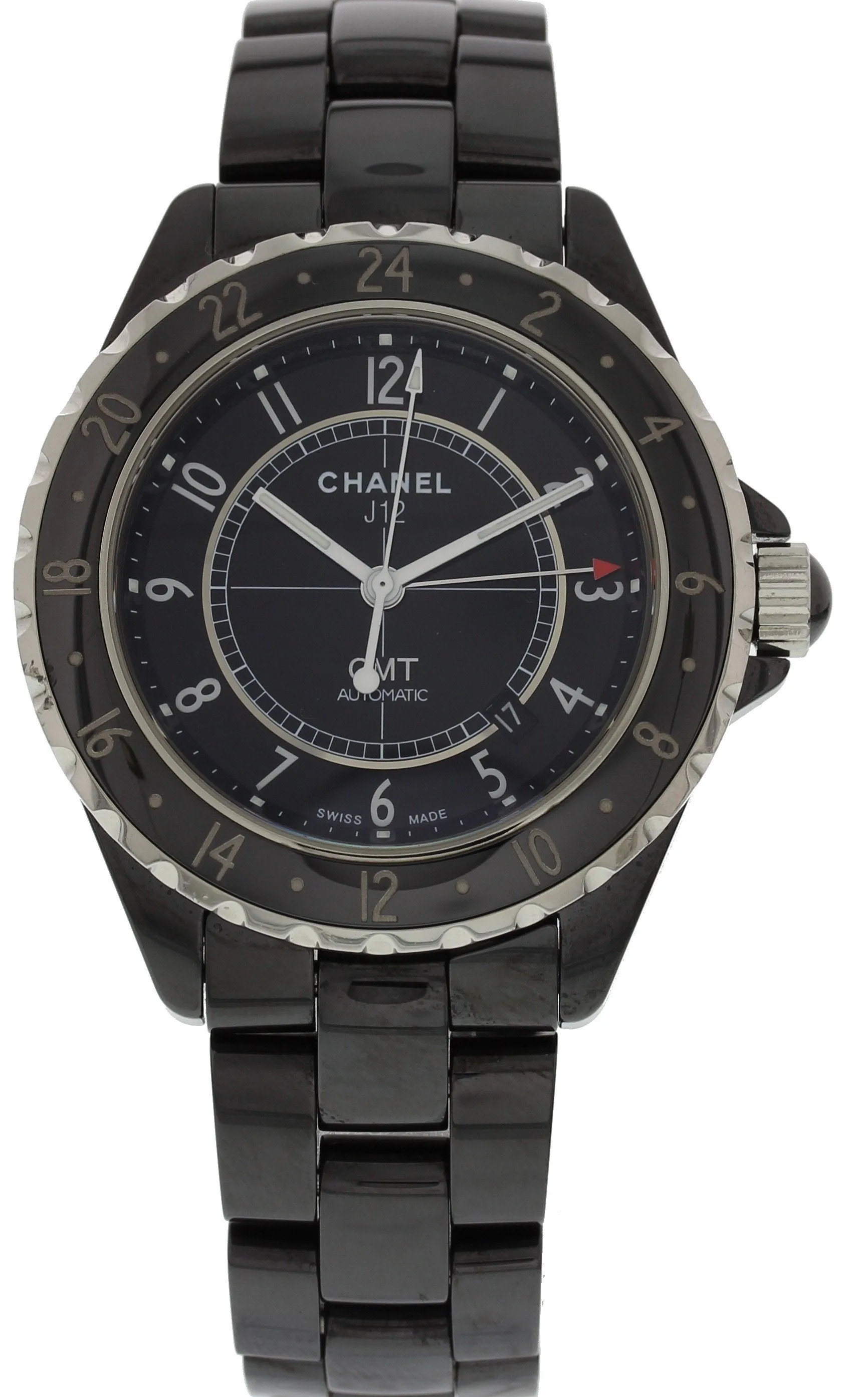 Chanel J12 GMT Ceramic Watch H2012