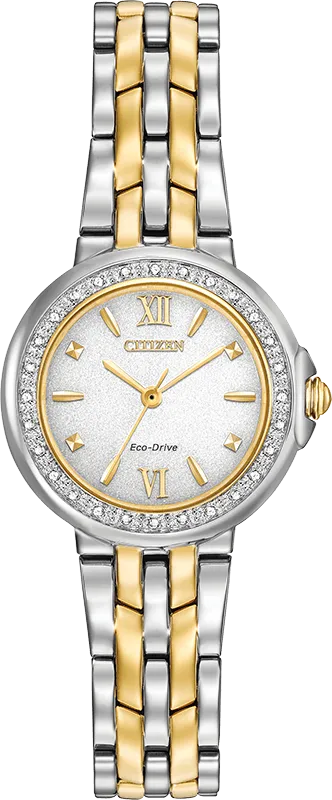 Citizen Eco Drive Silhouette Diamond Women's Watch EM0444-56A