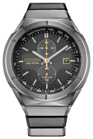 Citizen Eco Drive Super Titanium Armor Men's Watch CA7058-55E