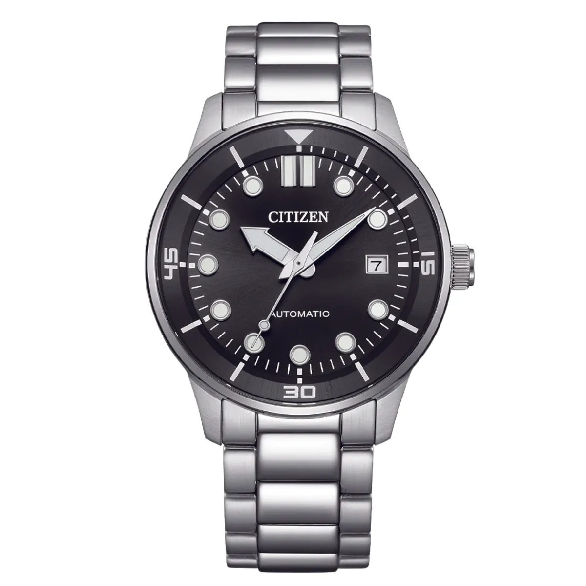 Citizen NJ0191-83E 40MM Automatic Black Dial Watch