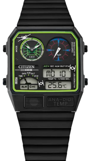 Citizen Retro Analog-Digital X Star Wars "Trench Run" ANA-DIGI-Temp JG2109-50W