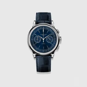 CORNICHE Chronograph Steel / Blue Dial