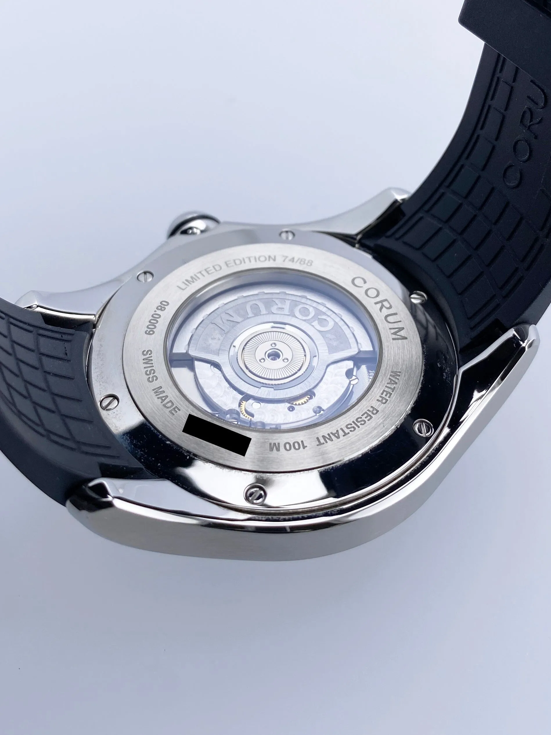 Corum Bubble 082.310.20-0371 VA01 Limited Edition Mens Watch Box Papers
