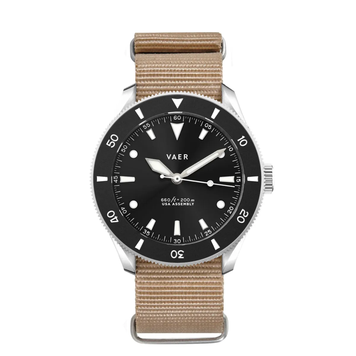 D4 Meridian - Black Matte USA Solar 38mm
