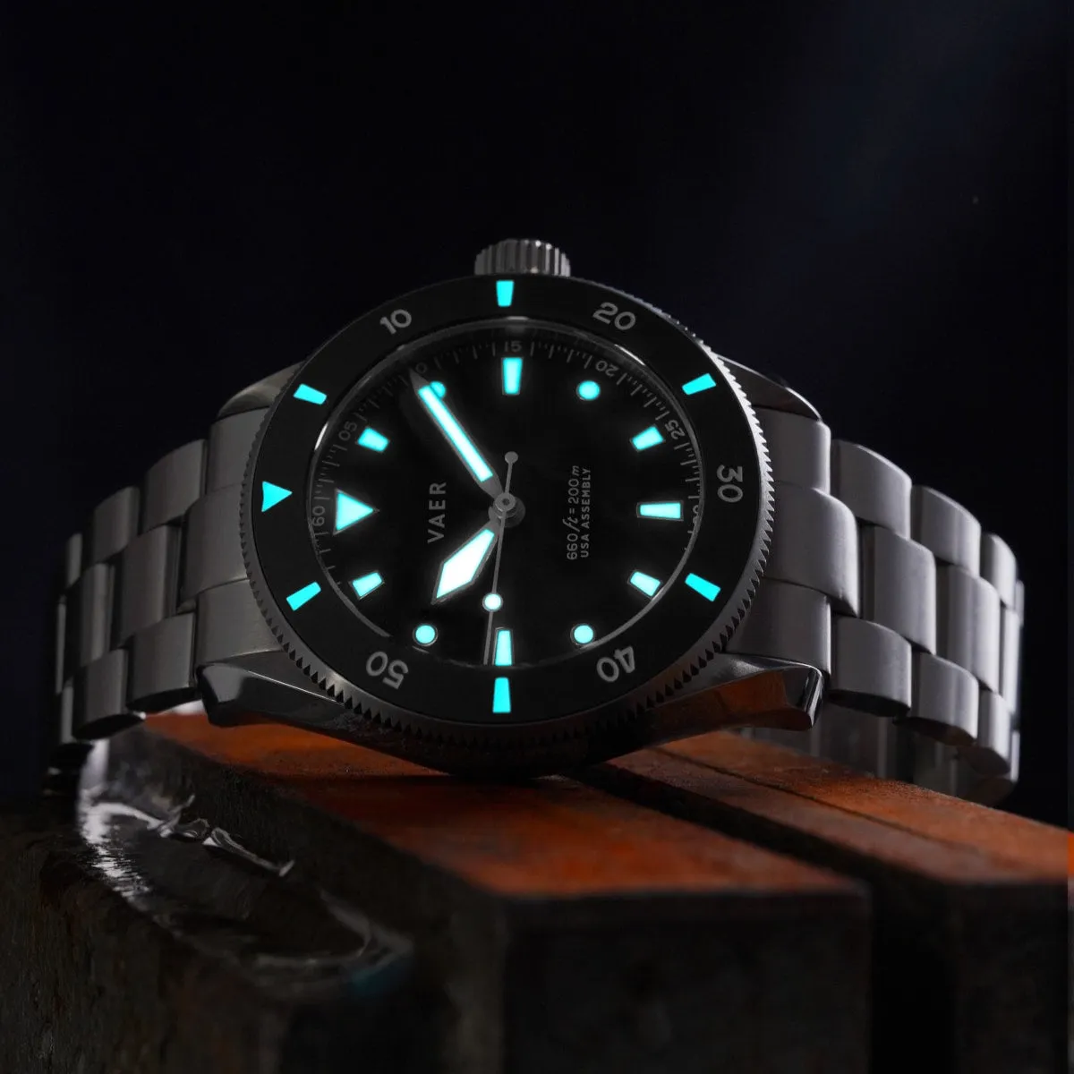 D4 Meridian - Black Matte USA Solar 38mm